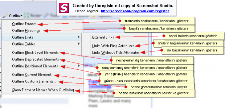Measureıt, Webdeveloper Anlatım