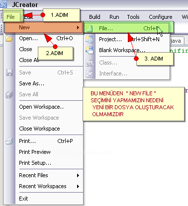 Java Classpath tanımlamaları, Consolda ilk program yazılması, derlenmesi, &ccedil;alıştırılması Aynı uygulamanın Netbeansta yapılışı ve class, java ve jar dosyalarının g&ouml;sterilmesi
