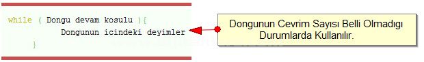 do while, while, for d&ouml;ng&uuml;leri, for-break;