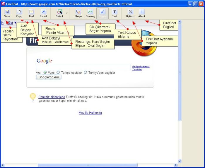 Mozilla FireShot Eklentisi  Ek Ödev