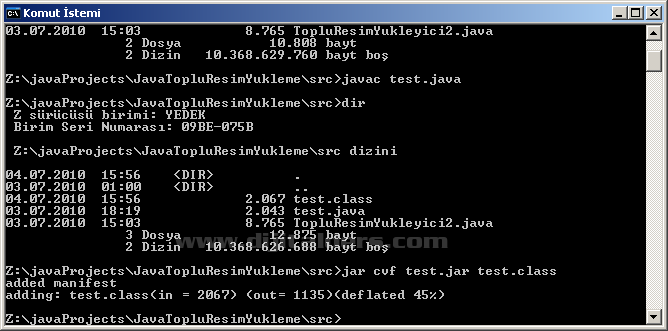 Kullanıcının Bilgisayarında İşlem Yapmaya Yetkili Güvenilir (Signed) Applet Yazmak